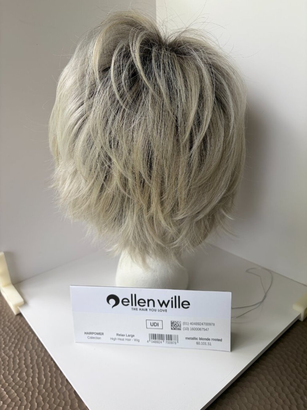 Ellen Wille RELAX Large in Metallic Blonde R, LF, HF, Synthetic Wig, NWT - Picture 5 of 9